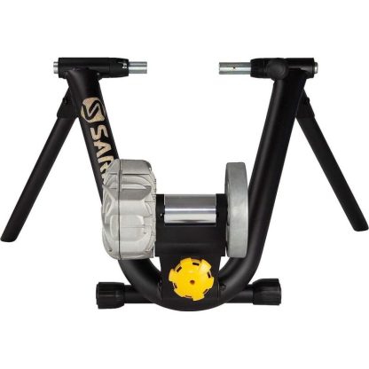 Cycling |  Saris Fluid2 Bike Trainer, Smart Equipped Indoor Bike Trainer Cycling Black