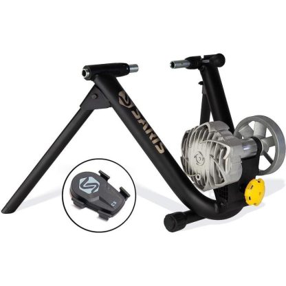 Cycling |  Saris Fluid2 Bike Trainer, Smart Equipped Indoor Bike Trainer Cycling Black