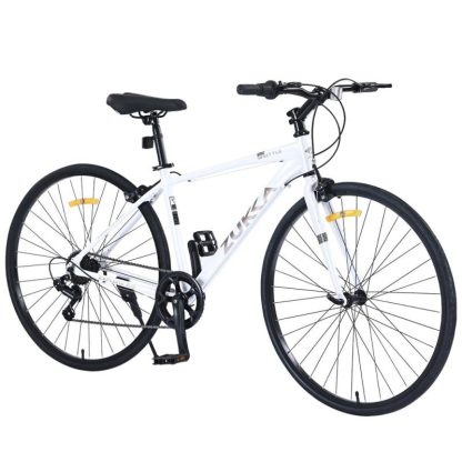 Cycling |  Shimano 7 Speed Hybrid Bike Aluminum Alloy Frame C-Brake 700C Road Bike For men women’s City Bicycle Cycling Cycling