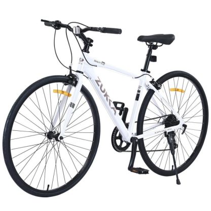 Cycling |  Shimano 7 Speed Hybrid Bike Aluminum Alloy Frame C-Brake 700C Road Bike For men women’s City Bicycle Cycling Cycling