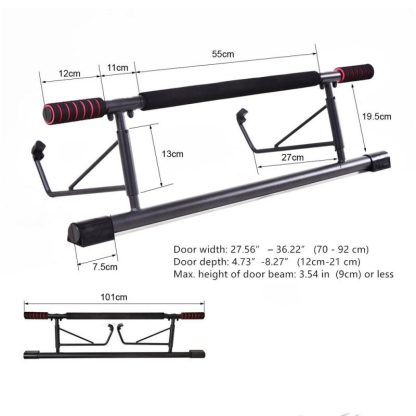 Cycling |  Small size Door training device Single rod and double rod pull-up on the door Cycling Cycling