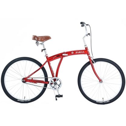 Cycling |  Steel 26 in. Single Speed Folding Cruiser Bicycles Cycling Cycling