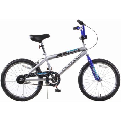 Cycling |  Tomcat Boys Silver and Black BMX Bike with 20-inch Wheels Cycling Cycling