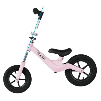 Cycling |  Trimate Toddler Balance Bike, Pink – No Pedal Sport Bike for 3-5 Year Olds, 12″ Inflated Tire Cycling Cycling