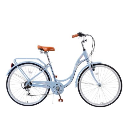 Cycling |  Youth/Adult Beach Comfort Bike, 26-Inch Wheels, 7 Speed Bicycles, Multiple Colors for Female Cycling Cycling