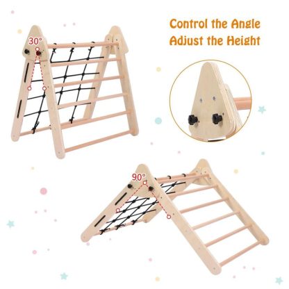 Home Gyms |  3-in-1 Wooden Toddler Indoor Gym Playset Home Gyms Home Gyms