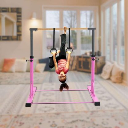 Home Gyms |  300lbs Gymnastics Horizontal Kip Bar Sets for Kids Home Use Home Gyms Home Gyms