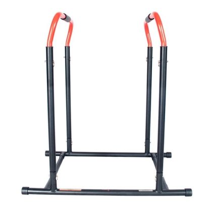 Home Gyms |  Adjustable Dip Stand Station – Home Gyms Black