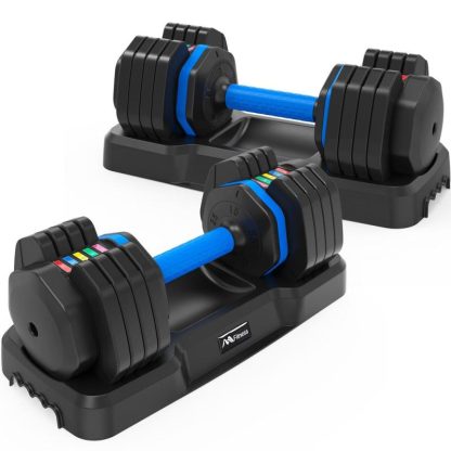 Home Gyms |  Adjustable Dumbbell, Dumbbell with Anti-Slip Handle, Fast Adjust Weight by Turning Handle Exercise Fitness Dumbbell Home Gyms Home Gyms