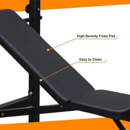 Home Gyms |  Adjustable Weight Bench, Olympic Workout Bench Home Gyms Black