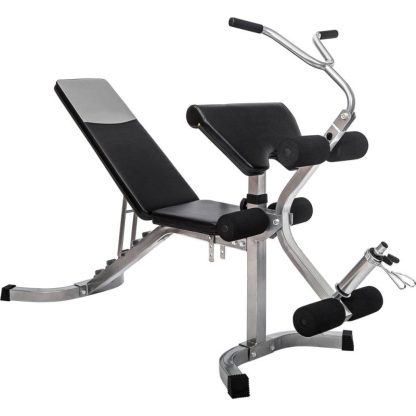 Home Gyms |  Adjustable Weight Bench with Leg Extension and Preacher Curl Home Gyms Home Gyms