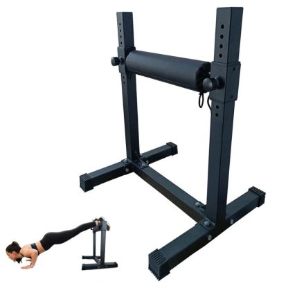 Home Gyms |  Bulgarian Split Squat Stand,Single Leg Squat Stand,11 Adjustable Roller Heights & Comfortable Padding for Squats,Stretching Home Gyms Home Gyms