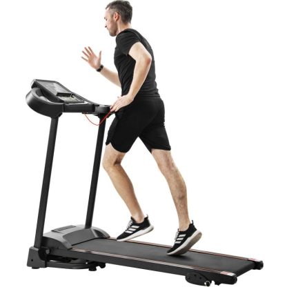 Home Gyms |  Compact Easy Folding Treadmill Motorized Running Jogging Machine with Audio Speakers and Incline Adjuster Home Gyms Home Gyms