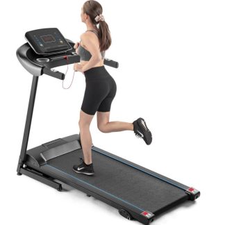 Home Gyms |  Electric Motorized Treadmill with Audio Speakers, Max. 10 MPH and Incline for Home Gym Home Gyms Home Gyms