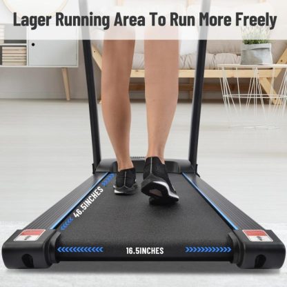 Home Gyms |  Electric Motorized Treadmill with Audio Speakers, Max. 10 MPH and Incline for Home Gym Home Gyms Home Gyms