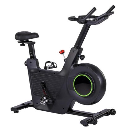 Home Gyms |  Exercise Bike, Plus Magnetic Resistance/Brake Pad Indoor Cycling Bike Stationary Home Gyms Black