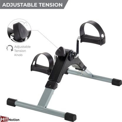 Home Gyms |  Folding Pedal Exercise Bike to Strengthen and Tone Legs or Arms Home Gyms Black