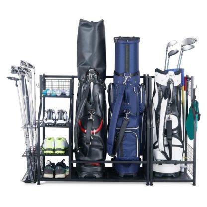 Home Gyms |  Freestanding Sports Rack Equipment Garage Organizer Golf Sport Storage Home Gyms Home Gyms