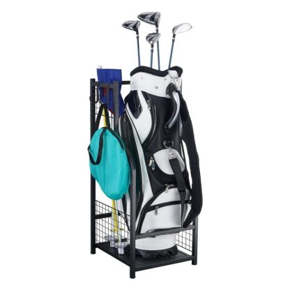 Home Gyms |  Freestanding Sports Rack Equipment Garage Organizer Golf Sport Storage Home Gyms Home Gyms