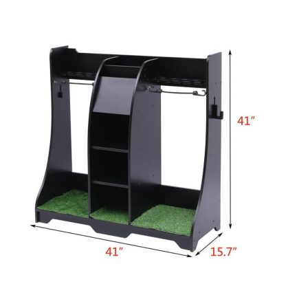 Home Gyms |  Freestanding Sports Rack Equipment Garage Organizer Golf Sport Storage Home Gyms Home Gyms