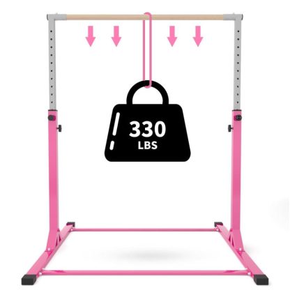 Home Gyms |  Gymnastics Bar for Kids Ages 3-15 For Home,Horizontal Bar And Gymnastic Training Equipment Home Gyms Home Gyms