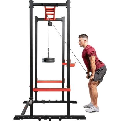 Home Gyms |  Lat Pull Down Attachment – Lat Pull Down – Lat Pull Down Home Gyms Black