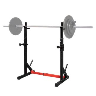 Home Gyms |  Multi-Function Barbell Rack Squat Stand, 500lbs Max Load Home Gyms Black