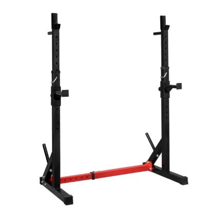 Home Gyms |  Multi-Function Barbell Rack Squat Stand, 500lbs Max Load Home Gyms Black