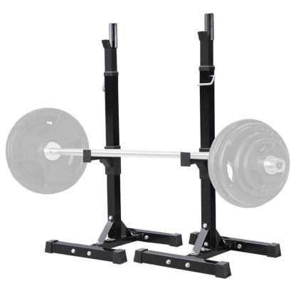 Home Gyms |  Pair of Standard Adjustable Portable Power Weight Rack Home Gyms Home Gyms