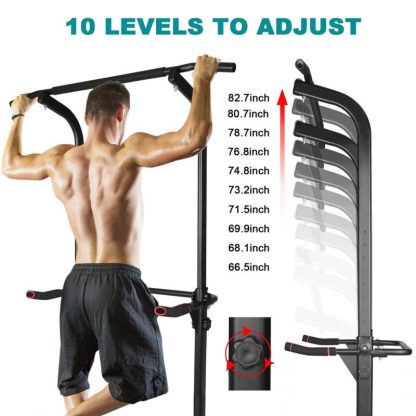 Home Gyms |  Power Tower Workout Dip Station Pull Up Bar Home Gyms Home Gyms