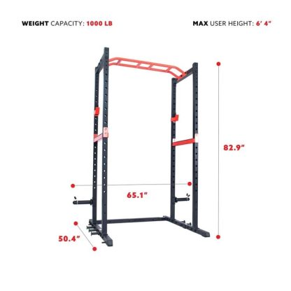 Home Gyms |  Power Zone Strength Rack – SF-XF9925 Home Gyms Black