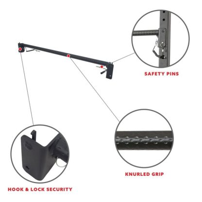 Home Gyms |  Pull Up Bar Attachment – Pull Up Bar – Pull Up Bar Home Gyms Black