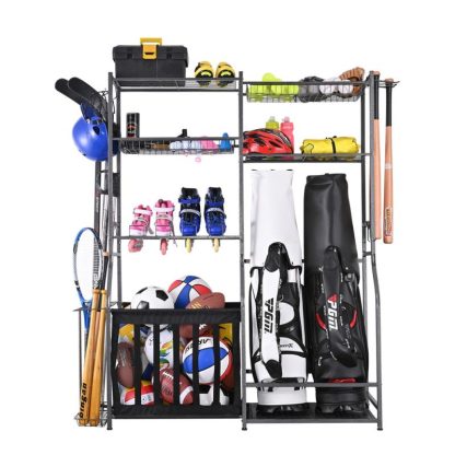 Home Gyms |  Sports Equipment, Garage Rack, Golf Storage, Garage Organizer Home Gyms Black