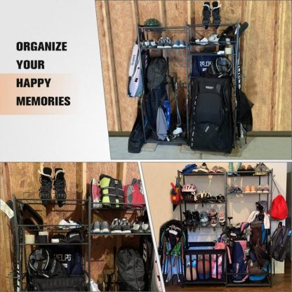 Home Gyms |  Sports Equipment, Garage Rack, Golf Storage, Garage Organizer Home Gyms Black