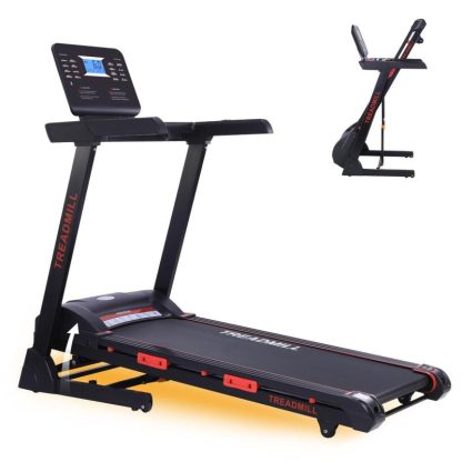 Home Gyms |  Treadmill with Auto Incline Home Gyms Black