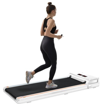 Home Gyms |  Under Desk Treadmill 2.5HP Slim Walking Treadmill 265LBS – Electric Treadmill with APP Bluetooth Remote Control LED Display Home Gyms Home Gyms