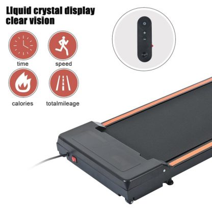 Home Gyms |  Walking Pad 300 lb Capacity, Protable Treadmill Under Desk, Walking Treadmills for Home,0.6 to 3.8 mph Portable Treadmill Home Gyms Home Gyms