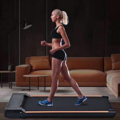 Home Gyms |  Walking Pad 300 lb Capacity, Protable Treadmill Under Desk, Walking Treadmills for Home,0.6 to 3.8 mph Portable Treadmill Home Gyms Home Gyms