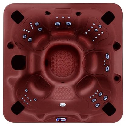 Hot Tubs |  7-Person 45-Jet Premium Acrylic Bench Spa Standard Hot Tub with Ozonator and Bluetooth Sound System Hot Tubs Hot Tubs