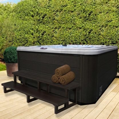 Hot Tubs |  7-Person 56-Jet Premium Acrylic Bench Hot Tub with Bluetooth System Hot Tubs Hot Tubs