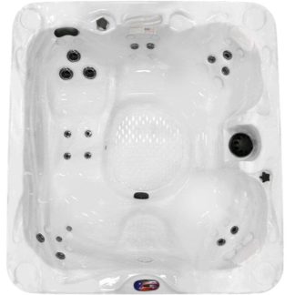 Hot Tubs |  Dual Voltage 6-Person 18-Jet 110v-240v Plug and Play Acrylic Lounger Standard Hot Tub with Ozonator and Titanium Heater Hot Tubs Hot Tubs