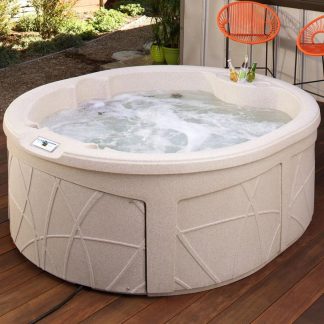 Hot Tubs |  LS200 4-Person 13-Jet 110v Plug and Play Spa with Underwater LED Light Hot Tubs Hot Tubs