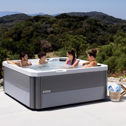 Hot Tubs |  Palmetto 6-Person 72-Jet 230V Acrylic Spa with Lounge Seating Hot Tubs Hot Tubs