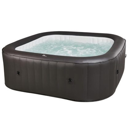 Hot Tubs |  Urban Series Vito Bubble Spa Hot Tub, 6 bathers Hot Tubs Black