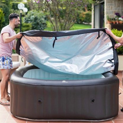 Hot Tubs |  Urban Series Vito Bubble Spa Hot Tub, 6 bathers Hot Tubs Black