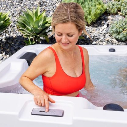 Hot Tubs |  Willow 3-Person 32-Jet 115V Acrylic Plug and Play Spa with Lounge Seating Hot Tubs Hot Tubs