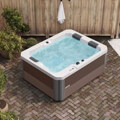 Hot Tubs |  Willow 3-Person 32-Jet 115V Acrylic Plug and Play Spa with Lounge Seating Hot Tubs Hot Tubs