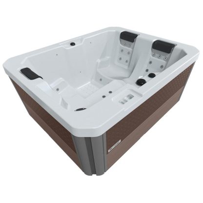 Hot Tubs |  Willow 3-Person 32-Jet 115V Acrylic Plug and Play Spa with Lounge Seating Hot Tubs Hot Tubs