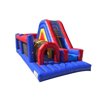 Inflatable Bounce Houses |  30ft Rainbow Extreme Obstacle Inflatable Bounce Houses Inflatable Bounce Houses