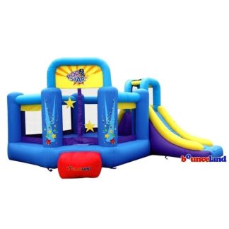 Inflatable Bounce Houses |  Bounce House – Pop Star Bounce House with Slide Inflatable Bounce Houses Inflatable Bounce Houses